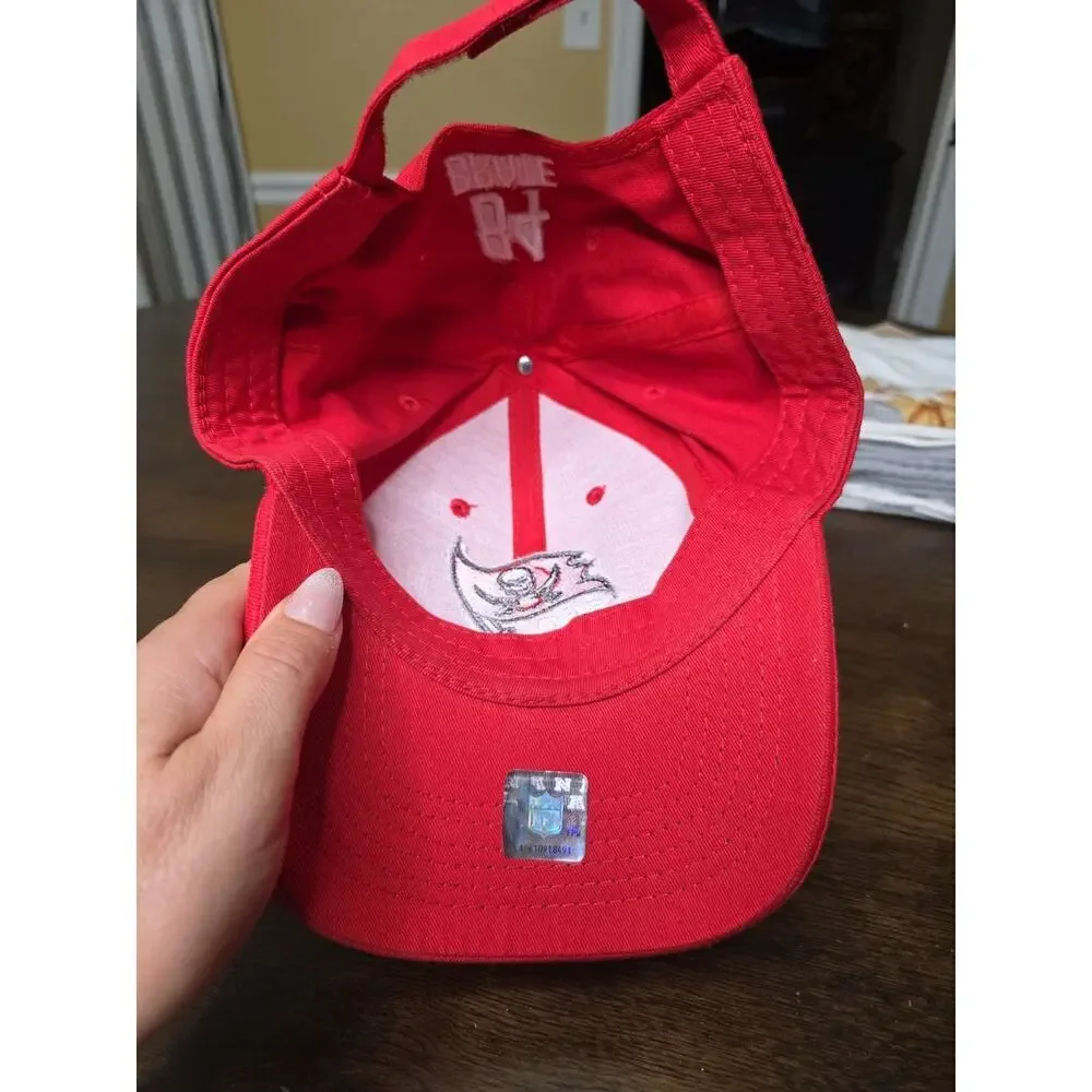 Tampa Bay Buccaneers Hat Cap Strap Back NFL Team One Size Adjustable‎